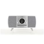 Tivoli Audio Art collection music system home sistema de todo en uno dab+ fm compacto con tecnología wifi y bluetooth color blanco gris alta fidelidad line radio am reproductor cd