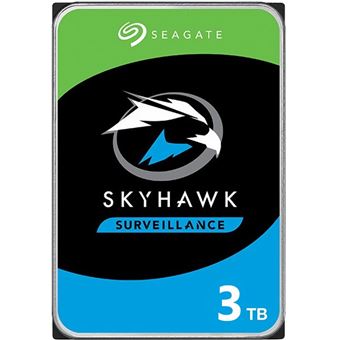 Disco duro interno Seagate SkyHawk: 3 TB 3 5""  SATA-600 5400 RPM 256MB caché CMR - 1