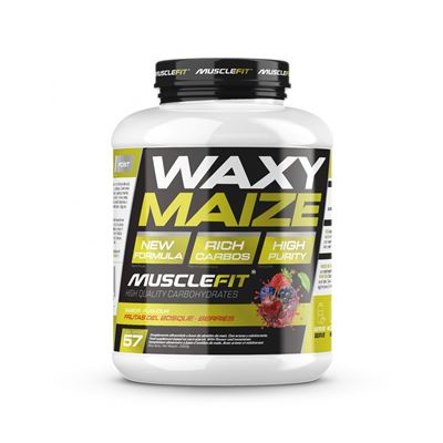 Waxy Maize 2kg - Musclefit - Almidón De Maíz Fruta Del Bosque