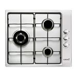 Placa de gas Cata GIB 6021 X 3 Fuegos 60cm Inox