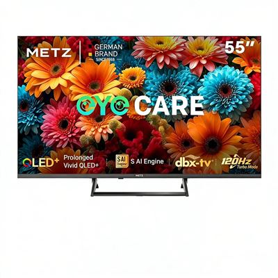 Tv Qled 55"" Metz 55mqf7500z 4k Ultra Hd 2025 Smart Tv Negro F