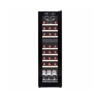 Vinoteca 28 Botellas Vinobox 28 Pro2t Slim Doble Zona De Temperatura Compresor
