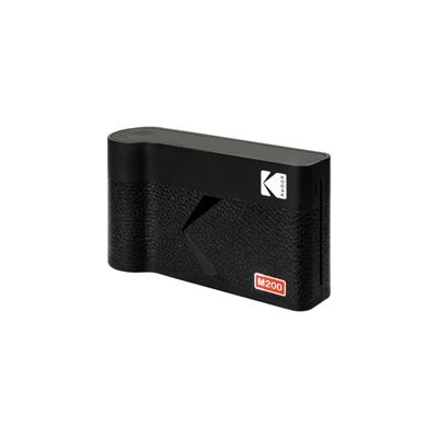 Kodak Negro Pack Impresora Foto Instantánea Mini 2 Era 4Pass Resistente Agua,