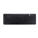 Teclado inalámbrico CoolBox Cooltouch - 2.4Ghz con touchpad multitáctil, Versión Española, Negro