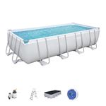 Piscina Desmontable Tubular Bestway Power Steel 549x274x122 cm Depuradora de arena de 5.678 litros/hora