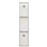 Cubo de basura de reciclaje de acero inoxidable 3x15 L vidaXL_1
