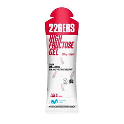 226ers - High Fructose 80 G - Gel Energético - Sabor Cola Cafeína
