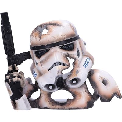 Figura Busto Stormtrooper Quemado Star Wars 23,5 Cm
