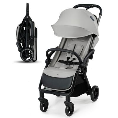 Silla De Paseo Con Plegado Automático Apino Hasta 22Kg De Kinderkraft Dove Grey