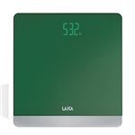 Báscula de baño Laica PS1057 Verde con display a LED de color