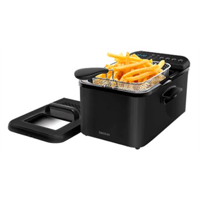 Freidora Con Aceite Cecotec Cleanfry Luxury 4000 Black