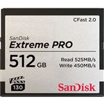 SSD Extreme Pro Cfast 2.0 512Gb 525Mb/S Vpg130