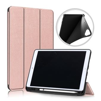 Funda de PU Personalizado Anti-choque para Apple New iPad 10.2"" 2019 Oro Rosa - 1