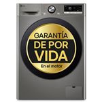 Lavadora de carga frontal LG F4WR7009AGS 9 kg 1360 RPM Inox A