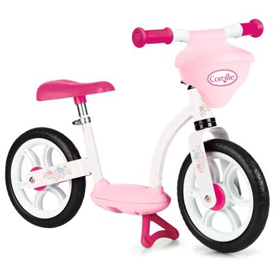 Bicicleta Sin Pedales Smoby Corolle Rosa