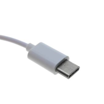 interrumpir Arroyo itálico Cable adaptador BeMatik auriculares USB-C macho a minijack 3.5mm hembra  12cm - Cables USB - Los mejores precios | Fnac