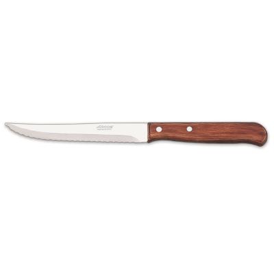 Cuchillo Para Cocina Arcos Latina 100800 De Acero Inoxidable Nitrum Y Mango De Madera Comprimida Con Hoja De 13 Cm En Caja