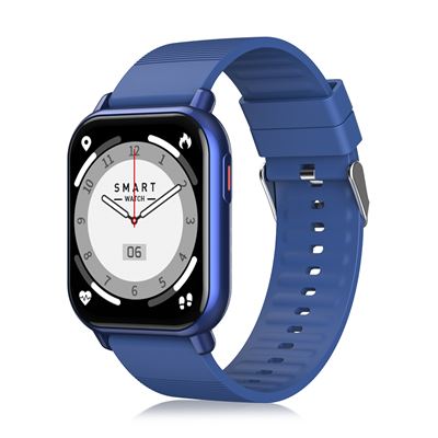 Smartwatch Dam Zw32 Monitor De Tensión Y Oxígeno, Termómetro Azul