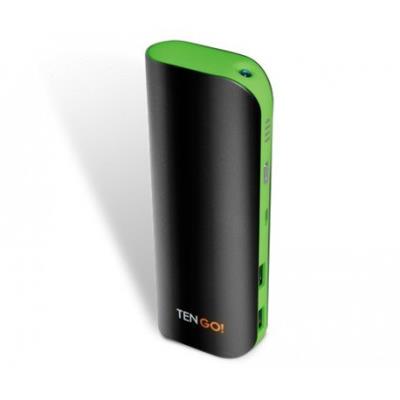 Tengo Power Bank 8800 - Baterías Externas (usb, Negro, Verde, Micro-usb, ip Phone, Mp3, Mp4, Consola de Juegos Portátil, Smartphone, Tableta)