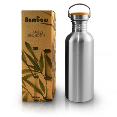 Bambaw Botella De Acero Inoxidable, 1000 Ml - Imagen 3