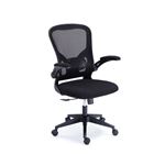 Silla de estudio DueHome lexi tex3d negro-negro