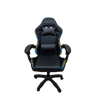 Silla Gaming Ergonomica Y Giratoria Yn Allmobel Luces Led