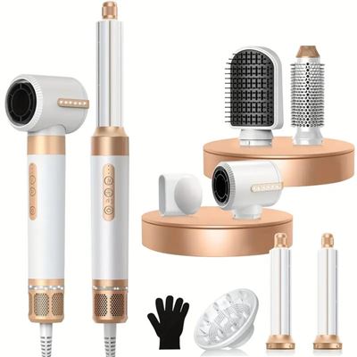 Secador 7 En 1 Planet Pro Hair Styler Complete Beige