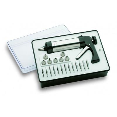 Juego Pistola De Repostería Lacor De Acero Inoxidable 68989