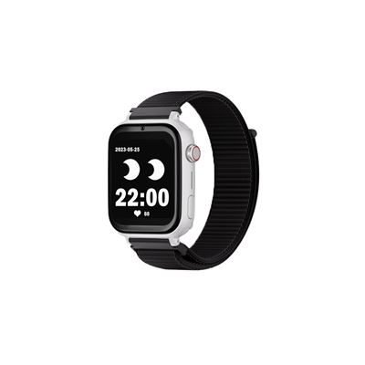Smartwatch Infantil Savefamily Savewatch Plus Carcarsa Blanca Correa Tela Negro