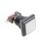 Pulsador arcade BeMatik momentáneo 32x32 mm 1NO 1NC 250V 15A SPDT blanco con luz_0