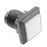 Pulsador arcade BeMatik momentáneo 32x32 mm 1NO 1NC 250V 15A SPDT blanco con luz_3
