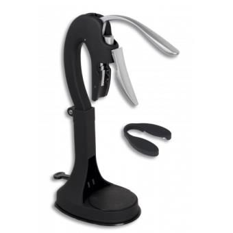 Sacacorchos De Mesa Martinez Albainox De Acero Inox Y Abs Incluye Ventosa Para Mejorar La Sujeción Y Corta Cápsulas 21117