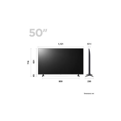 Tv Led 50"" Lg Uhd 50ur78006lk 4k Ultra Hd Smart Tv Wifi Negro F