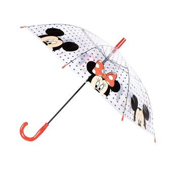 por inadvertencia extinción Ingenioso Paraguas de plástico Minnie Mouse Incoloro, Paraguas, Los mejores precios |  Fnac