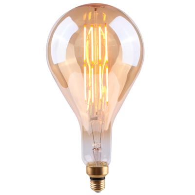 Bombilla LED Gota Gigante E27 8W Equi.40W 500lm Regulable Gold 15000H<br> 7hSevenOn Vintage