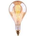 Bombilla LED Gota Gigante E27 8W Equi.40W 500lm Regulable Gold 15000H 7hSevenOn Vintage