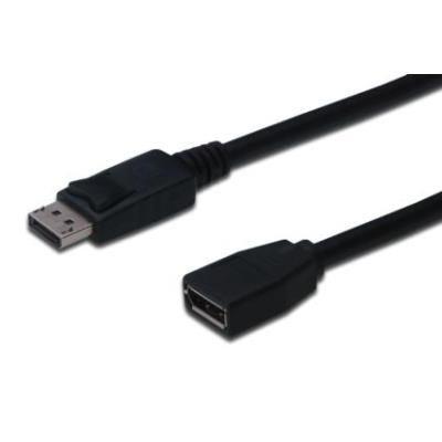 Assmann Electronic 2M Displayport M/F - Cables De Audio Y Video
