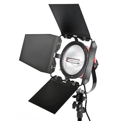 Lámpara de estudio con halógeno hasta 800W + Regulador SG-800D Bresser