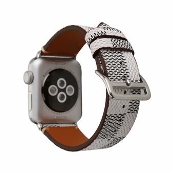 Pulsera de Cuero para Apple Watch Series 4 40mm/Series 3/2/1 38mm, Blanco -  Accesorio smartwatch - Los mejores precios | Fnac