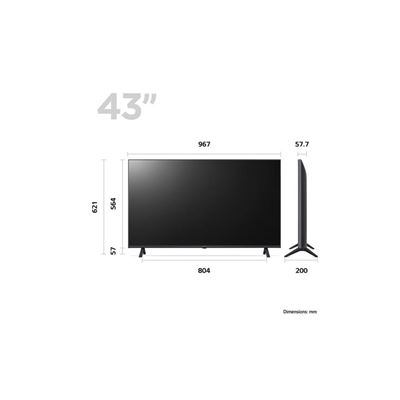Tv Led 43"" Lg Uhd 43ur78006lk 4k Ultra Hd Smart Tv Wifi Negro G