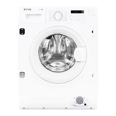 Lavadora De Carga Frontal Evvo Aura 8kg/1350rpm Blanco A