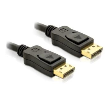 DeLOCK Cable Displayport 1m male - male Gold - 1