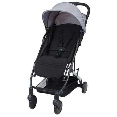 Cochecito Bambikid Yuko City - Ultra Compacto - Gris