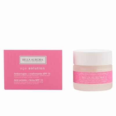 Crema Facial Antiarrugas Reafirmante De Día Spf15 Bella Aurora Age Solution 50ml