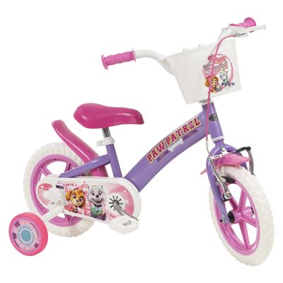 Bicicleta Infantil Toimsa 12"" En71 Paw Patrol Morada