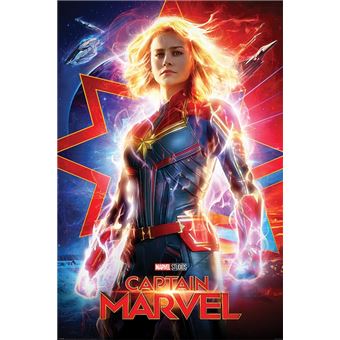 Maxi Poster Captain Marvel Higher Further Faster