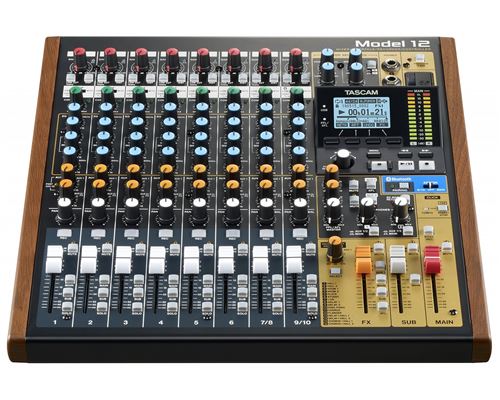 Tascam Negro Mezclador Digital Model 12 12 Pistas