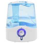 Humidificador ultrasónico vapor frío luz nocturna 6 L 300 ml/h vidaXL