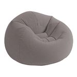 Sillón hinchable Intex beanless 107x104x69 cm - gris