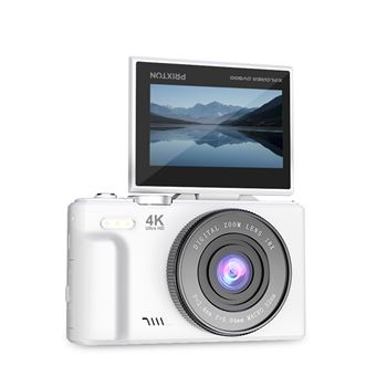 Cámara Digital PRIXTON Xplorer DV900 (4K - Pantalla Flip - Blanca) - 1